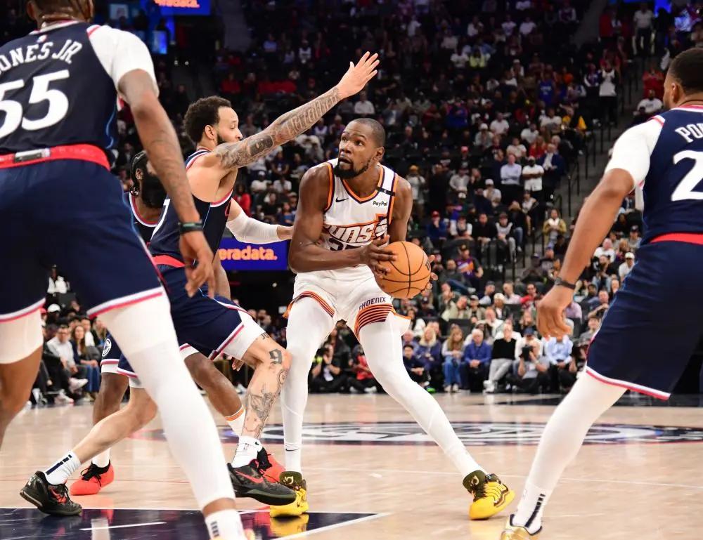  杜兰特连续三场比赛得分超过高光表现，快船挑战极限！